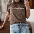 thumbnail image 3 of YOU ARE MY UNIVERSE Graphic Short sleeve T-Shirt, 3 of 7