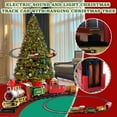 thumbnail image 2 of SharkTRUE Christmas Tree Train Express Holiday Festive Set Track &Sound Light Toy N5, 2 of 8
