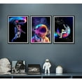 thumbnail image 4 of 3pcs Basketball Graffiti Canvas Wall Art Retro Abstract Graffiti Teen Wall Decor Pictures Basketball Court Sneakers Posters Prints Paintings for Teen Boys Living Room Bedroom（Only canvas）, 4 of 6