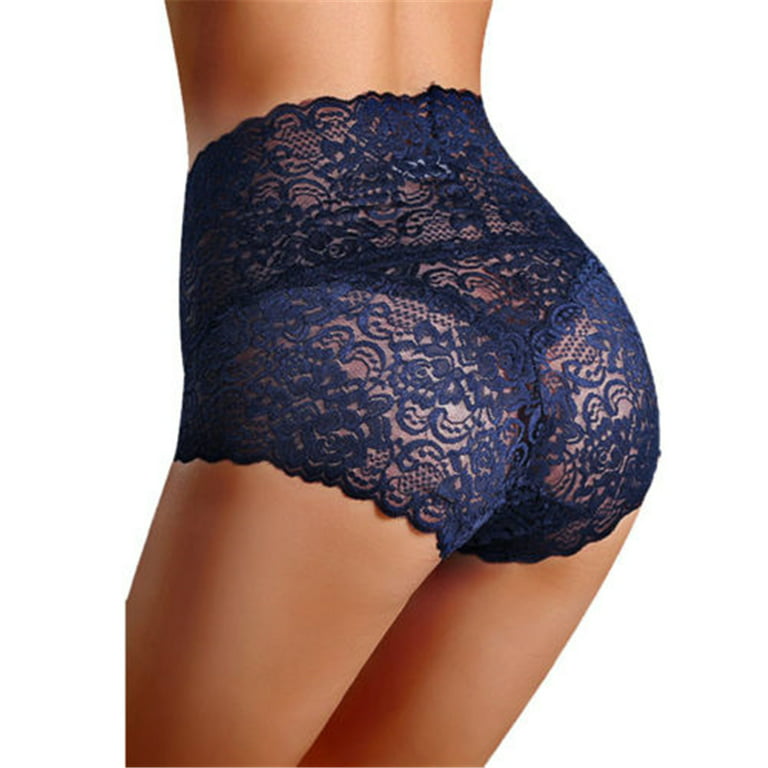 Women Lace High Waist Seamless Underwear Panties Knickers Lingeries Briefs