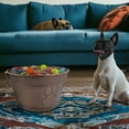 thumbnail image 6 of BREKX Metal Dog Toy Bin with Handles, Copper Finish, Storage Baskets (1 Pack), 6 of 7