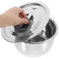 thumbnail image 3 of Stainless Steel Mixing Bowls for Food Storage with Lid 1 Piece Metal Basin, 3 of 4