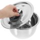 thumbnail image 3 of Stainless Steel Mixing Bowls for Food Storage with Lid 1 Piece Metal Basin, 3 of 4