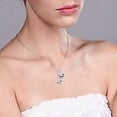 thumbnail image 2 of Fashion Jewelry New Popular Diamond Rhinestone Crystal Butterfly Necklace, 2 of 4