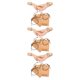 thumbnail image 5 of Minnieouse 3 uds pulseras de aleación con sol Luna estrella colgante hecho a mano conjunto de joyas de muñeca longitud ajustable cadena de mano Type1, 5 of 6