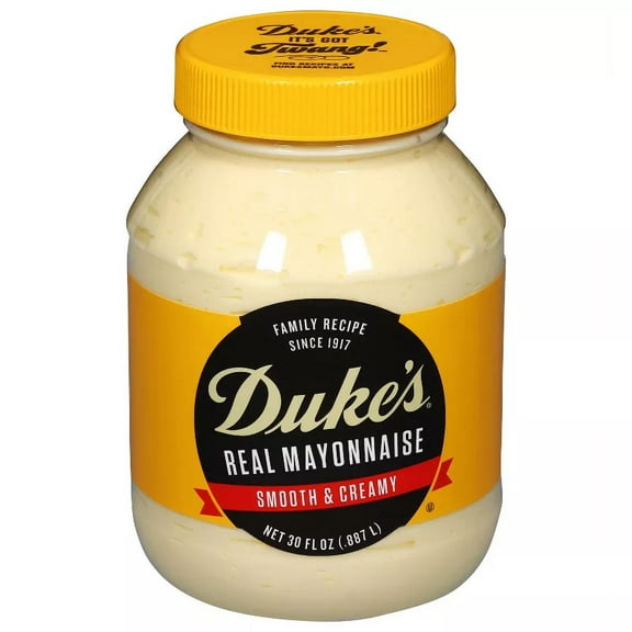 Duke's Real Smooth & Creamy Mayonnaise 30 fl oz (Pack of 2)