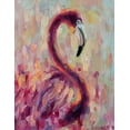 thumbnail image 2 of Colberg, Lisa 26x32 Gold Ornate Wood Framed with Double Matting Museum Art Print Titled - Flamingo Bliss 1, 2 of 4