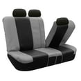 thumbnail image 5 of FH Group Royal Leather Universal Seat Covers Fit For Car Truck SUV Van - Full Set, 5 of 7