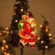 thumbnail image 1 of Luces decorativas navideñas, pegatinas para ventanas, luces colgantes de Papá Noel, luces con ventosa a batería, luces Led de colores, 1 of 1