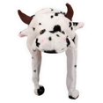 thumbnail image 1 of Plush Hat with Earflaps Soft Washable Movable Ears Animal Cap Costume Supplies, 1 of 8