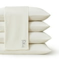 thumbnail image 4 of Bambusa Sheets| 7-Pcs Ultra Soft & Cooling | 100% Bamboo Viscose|Easy Bedmaking | Labeled for Convenience|Perfect For All Ages (F=Full-Ivory), 4 of 7