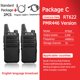 thumbnail image 1 of Retevis RT622 Mini Walkie Talkie Radio Emergencia Talkie Walkie pmr446 Wolkie Tokie Walkies de Largo Alcance Radio Portatil pmr 446 Pequeña de Comunicación Walkie-talkie Restaurante Hotel Escuela, 1 of 5