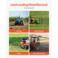 thumbnail image 5 of KFFKFF Chain Harrow, 4x5 ft Drag Harrow - Constructed from Q235 Steel, UTV Tractor Implements for Ground Smoothing or Turf Preparation, Robust Harrow Rake for Gravel Pathway, Agricultural Field, 5 of 9