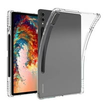 Allytechgroup Clear Case for Samsung Galaxy Tab S10 FE/ S9 FE 10.9 Inch, Ultra Slim Fit Not-Yellowing Shockproof Protective Transparent Tablet Case with S Pen Holder, Clear