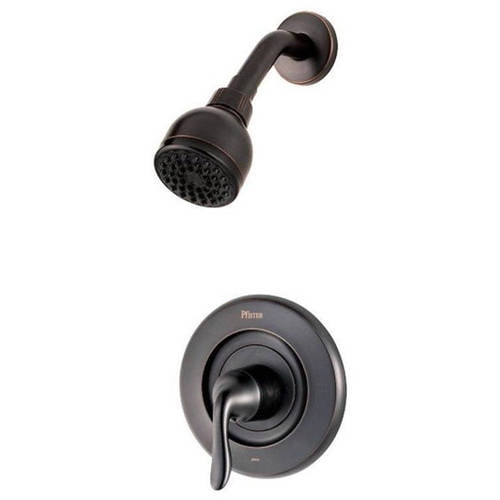 Pfister Shower Trim Kit with Multi Funtion Shower Head, Designed to Fit Existing Delta Valves