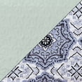thumbnail image 4 of Hannah Linen Queen Quilt Bedding Set- Microfiber 4 Piece Quilt with 1 Shams and 2 Decorative Pillow (Queen, Navy Blush Greyson), 4 of 9