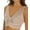 Beige, variant on Women’s Front Hook Soft Cup Very Comfortable Leisure Bra