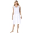 thumbnail image 5 of Comfort Choice Plus Size Lace-Trim Slip, 5 of 6