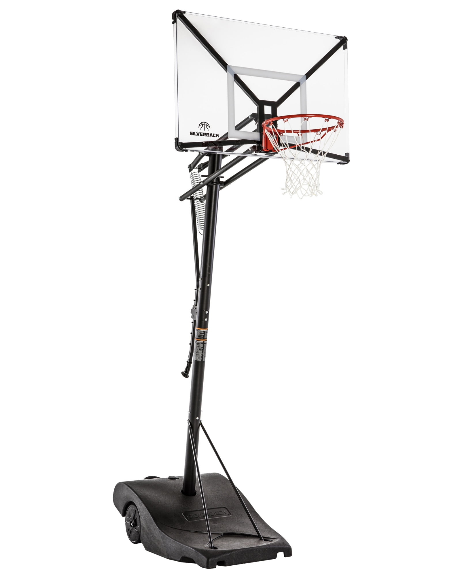 Silverback NXT 50" Backboard Portable HeightAdjustable Basketball Hoop