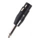 thumbnail image 5 of Conector XLR de 3 clavijas a controlador de adaptador de enchufe de 6,35 mm Hugo adaptador xlr hembra a trs, 5 of 8