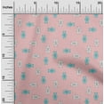 thumbnail image 2 of oneOone Cotton Jersey Light Pink Fabric Animal Sewing Craft Projects Fabric Prints By Yard 58 Inch Wide, 2 of 5