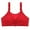 Red, variant on Sports bras for women Clearance Large Size Fashion Thin Comfortable Breathable Bra Cover