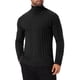 thumbnail image 5 of Suéteres de cuello alto para hombres INSPIRE CHIC, de color sólido, suéteres de punto cálidos, suéteres de pullover, L negro, 5 of 6