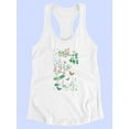 thumbnail image 3 of Artshine Flowers Along Cooks River Racerback Tank Women -Gabby Malpas Designs, Female Medium, 3 of 4