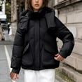 thumbnail image 2 of Uaswgudfs ​Women's Loose Fit Puffer Winter Coat - Thermal Windproof Water-Resistant Down with Stand Collar Spacious Pockets​, 2 of 9