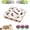 Green, variant on Cat Nail File Enrichment Box,  Indoor Cats Felt Maze Box,Interactive Cat Toy Puzzle Toys with 3 Bell Balls, Self Play Scratcher Maze Box to File Nails, Relieve Boredom