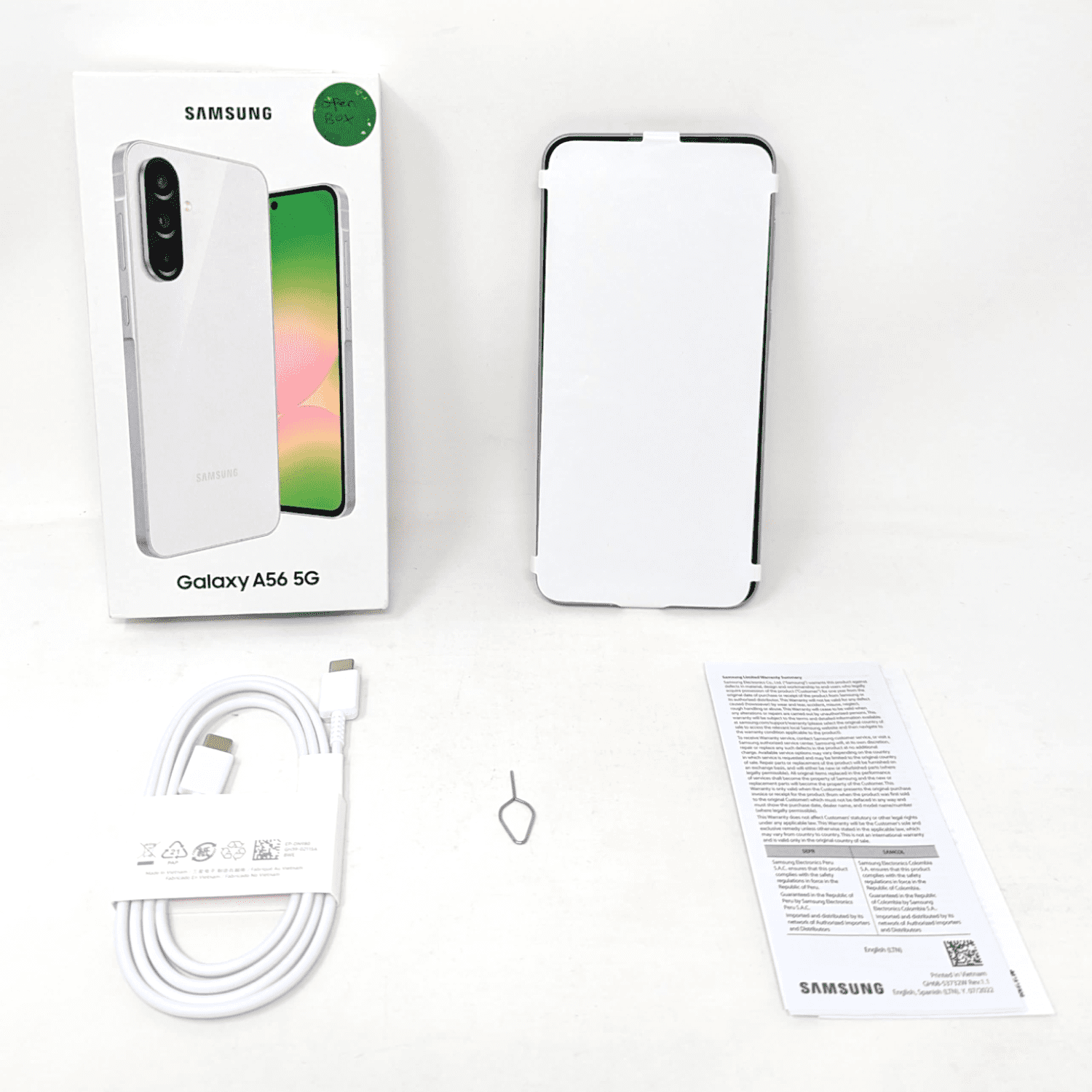 Open Box Samsung Galaxy A56 5G Ai 128GB GSM Unlocked 6.7