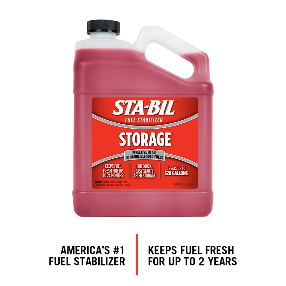 STA-BIL Storage Fuel Stabilizer - Great for all gas powered engines ...