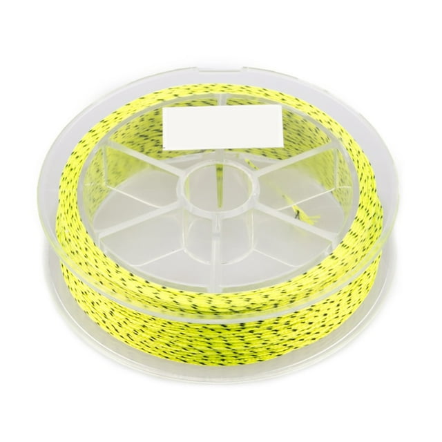 Línea de pesca con mosca Greeniant 8 hebras 20LB amarillo negro