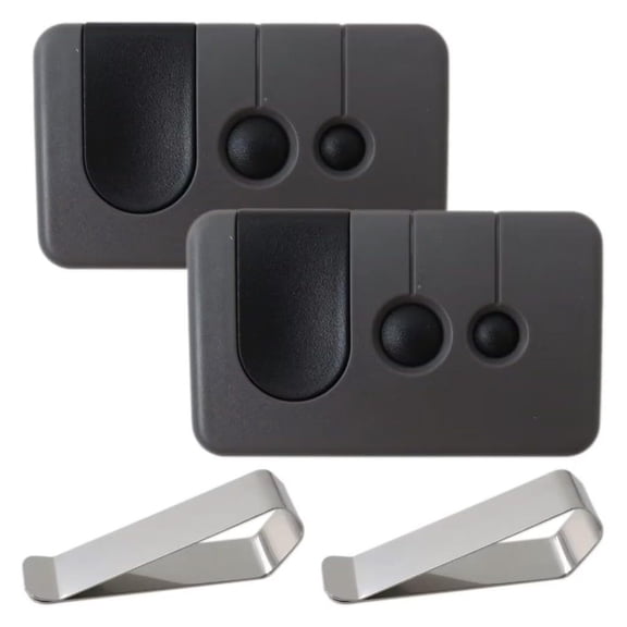 2Pcs for Sears 139.53753, 139.53985D Garage Door Opener 315mhz with Purple Learn Button Only