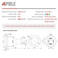 thumbnail image 2 of Interruptor de encendido APIELE, 19 mm, 12 V, impermeable, para coche, 2 of 7