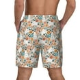 thumbnail image 4 of Goofa Cute Rabbit Floral Printed Men's Swim Trunks Board Shorts Quick Dry Mens Swimming Trunks with Compression Liner,Breathable Fit Hawaii Beach Shorts-Large, 4 of 9