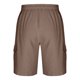 thumbnail image 4 of Pantalones Cortos Atléticos de Verano Ocio Cintura Elástica con Bolsillo Botón, Cómodo para las Vacaciones Al Mar Y el Uso Informal, 4 of 5