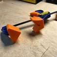 thumbnail image 6 of Corner Clamp Adapter Set, 90° Angle Squeeze Clamp Attachment, Compatible with Irwin Quick Grip Clamps, Right Angle Woodworking Tools Accessory for Cabinet Picture Frame Making, 6 of 6