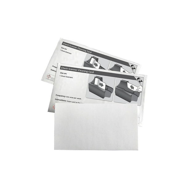 Check Scanner Cleaning Card (25 Cards)