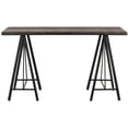 thumbnail image 1 of Safavieh Console en Bois de Sapin Troy en Brun Foncé, 1 of 2