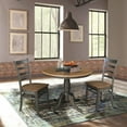 thumbnail image 3 of 36" Round Top Pedestal Table With 2 Emily Chairs - 3 Piece Set, 3 of 5