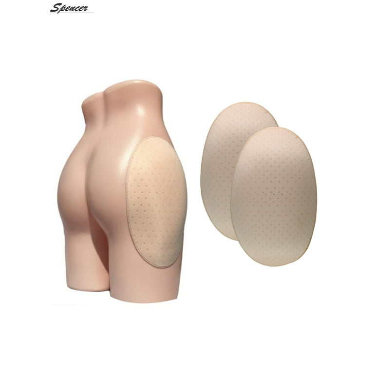 Spencer 1 Pair Enhancing Underwear Pad Stickers Bum Rich Buttock Hip Up  Padded Butt Lifter Shapewear XXL,White