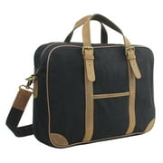 Vagarant Traveler 16" Casual Style Canvas Laptop Messenger Bag CM24.BLK
