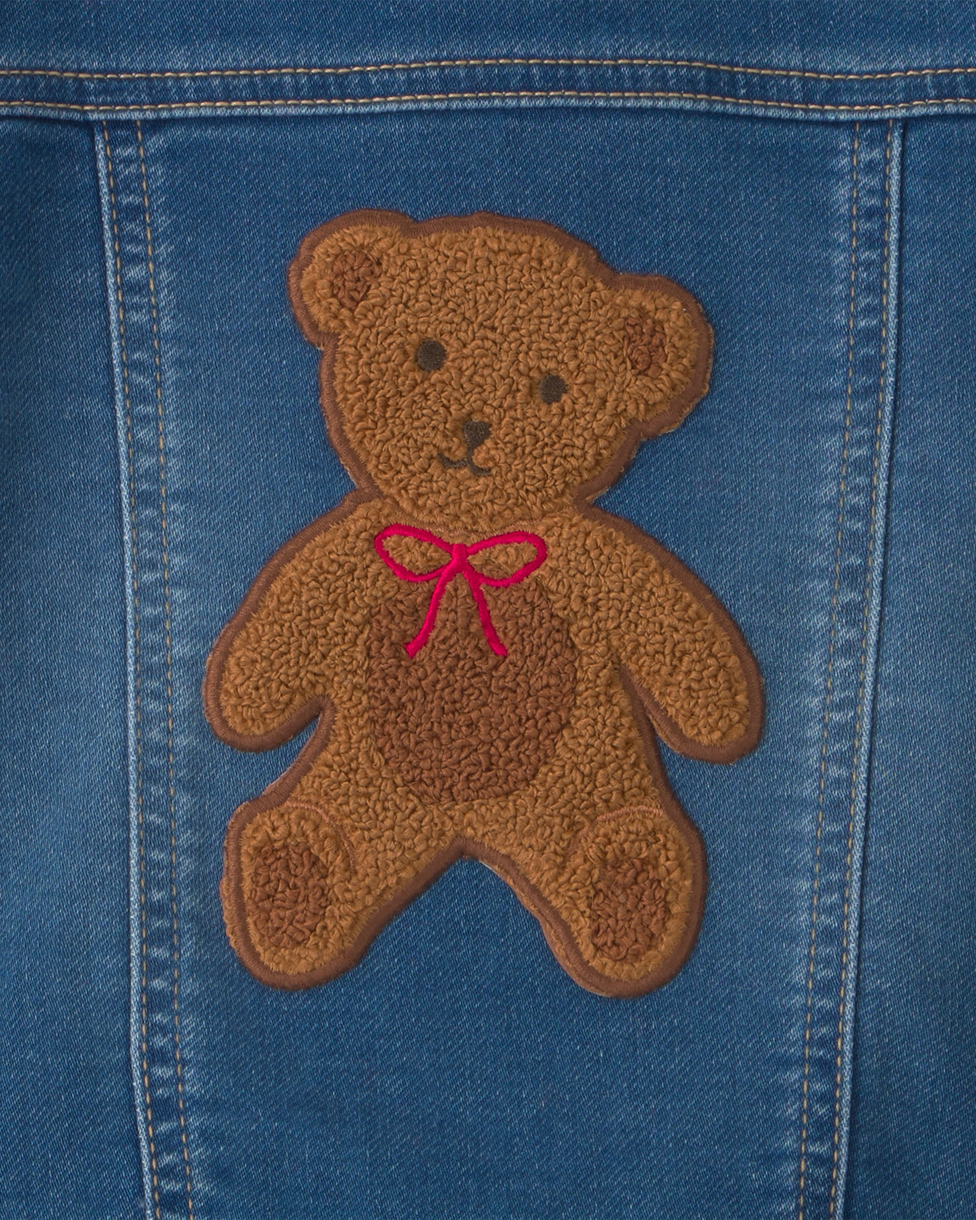 Oshkosh B'gosh Toddler Girl Denim Jacket, One-Piece, Sizes 2T - 5T