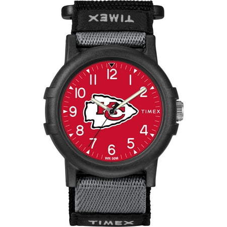 Timex - NFL Tribute Collection Recruit Youth Watch, Kansas City Chiefs