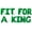 Green, variant on Letter Balloons - FIT FOR A KING 16" Inch Alphabet Letters Foil Mylar Balloon Mardi Gras Party Banner (Green)