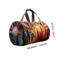 thumbnail image 3 of Japceit Boho Travel Shoulder Bag, Vintage Style Weekend Tote, Adjustable Strap Crossbody Purse for Women, 3 of 7