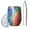 Colorful Tie Dye, variant on 12oz Stemless Wine Tumblers Cute Hedgehogs and Red Mushrooms Snails Pattern Vacuum Insulated Stainless Steel Travel Tumbler Cups Mug with Lid and Straw for Champaign,Cocktail,Beer with Cleaning Brush