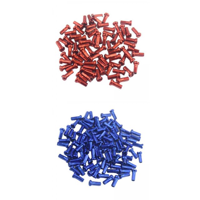600 piezas de boquillas para radios de bicicleta, 14 mm, tapas para radios, decoración para radios de bicicleta de montaña Macarena Niples para radios de bicicleta