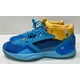thumbnail image 1 of New Balance Men's Blue Yellow Abstract Mesh Sneakers Size 13.5, 1 of 6